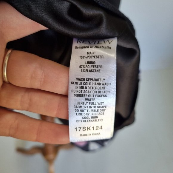 Review She's Lovely Multicolour Floral Flippy Hem A-Line Mini Skirt Size 12 - Picture 8 of 8